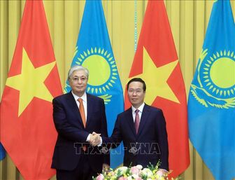 Thông cáo báo chí chung về kết quả chuyến thăm Việt Nam của Tổng thống Kazakhstan