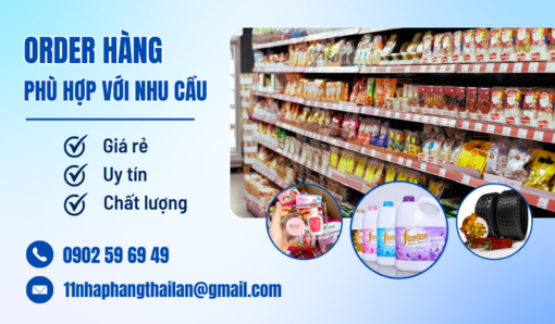 Những lý do nên order hàng Thái Lan thay vì mua hàng qua đại lý