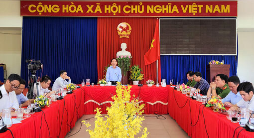 UBND TP. Châu Đốc họp đánh giá kết quả thực hiện Đề án 06/CP