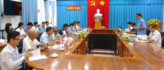 Ban Nội chính Tỉnh ủy An Giang kiểm tra công tác nội chính tại huyện Tri Tôn
