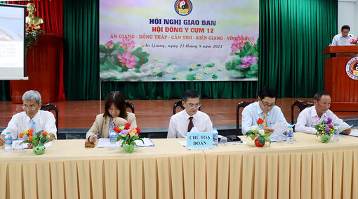 Giao ban Hội Đông y cụm 12 tại An Giang
