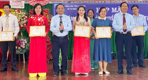 Sở Tư pháp tỉnh An Giang tổ chức Hội thi tìm hiểu về Bác Hồ, Bác Tôn