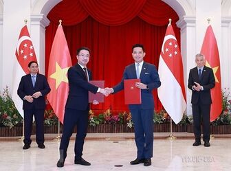 Việt Nam-Singapore là đối tác quan trọng hàng đầu trong nhiều lĩnh vực