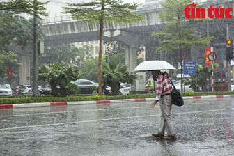 Thời tiết ngày 27/8: Bắc Bộ, Tây Nguyên và Nam Bộ có mưa rào và dông rải rác