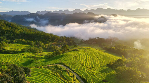 Đến 'Sa Pa ở đồng bằng' chơi lễ 2/9: Tắm thác, săn mây, ngắm mùa nước đổ