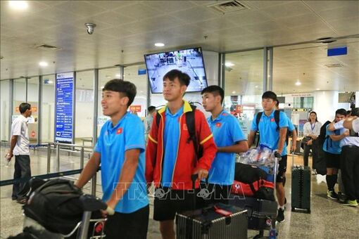 U23 Việt Nam về nước sau khi vô địch U23 Đông Nam Á 2023