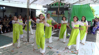 Phú Tân phát triển phong trào thể dục dưỡng sinh