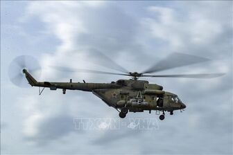 Rơi trực thăng Mi-8 tại Nga, 3 người thiệt mạng