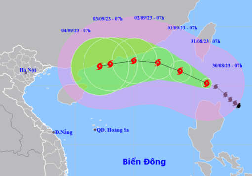 Bão SAOLA giật cấp 17 có ảnh hướng đến đất liền dịp Lễ 2-9?