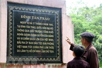 Khu Di tích Lịch sử Quốc gia Đặc biệt Tân Trào thu hút du khách