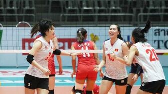 Tuyển Việt Nam thắng Đài Loan (Trung Quốc), vào top 8 giải bóng chuyền nữ Châu Á