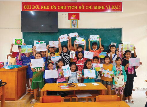 Dấu ấn mùa hè tình nguyện ở An Giang