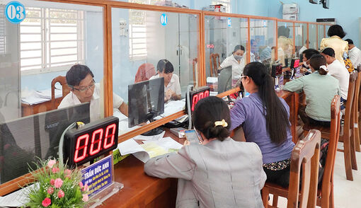 Huyện Chợ Mới đẩy mạnh cải cách hành chính