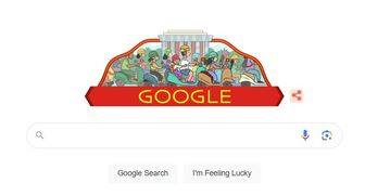 Google Doodle chào mừng Quốc khánh Việt Nam bằng hình ảnh Quảng trường Ba Đình lịch sử