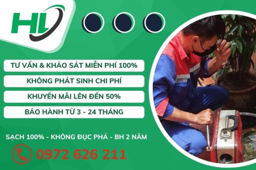 Thông tin về dịch vụ thông tắc cống tại Hoàng Mai