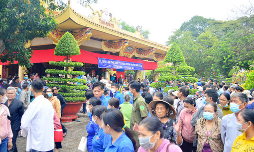 Lễ giỗ Phật thầy Tây An Đoàn Minh Huyên diễn ra từ ngày 24/9 đến 26/9/2023