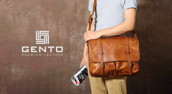 Túi đeo chéo nam Gento, biểu tượng của thời trang và tính tiện dụng