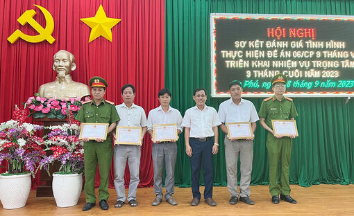 An Phú đánh giá tình hình thực hiện Đề án 06/CP của Chính phủ