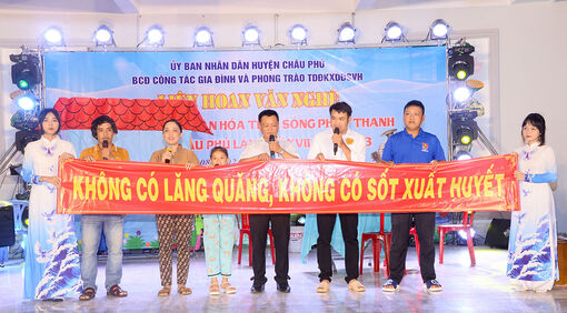 Liên hoan văn nghệ các khóm, ấp văn hóa trên sóng phát thanh huyện Châu Phú lần thứ XVII/2023