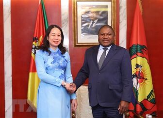 Phó Chủ tịch nước Võ Thị Ánh Xuân hội kiến Tổng thống Mozambique