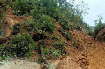 Nguy cơ xảy ra lũ quét, sạt lở đất tại Quảng Nam, Quảng Ngãi, Kon Tum