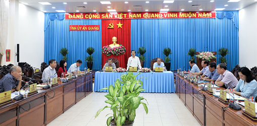 Tập trung thực hiện Dự án tuyến đường bộ cao tốc Châu Đốc - Cần Thơ - Sóc Trăng, đoạn đi qua địa phận tỉnh An Giang