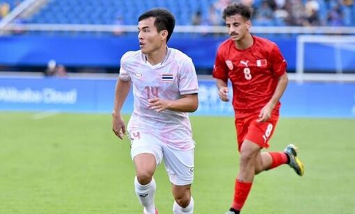 Thái Lan thoát thua phút 90+5 ở ASIAD