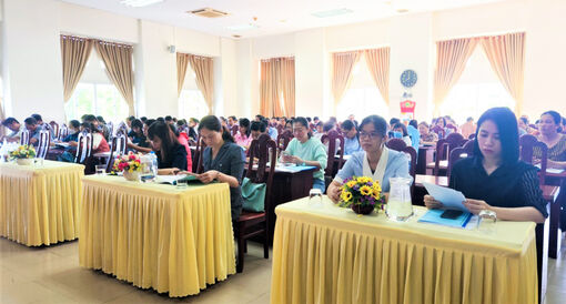 UBND TP. Châu Đốc tập huấn thực hiện Chương trình mục tiêu quốc gia giảm nghèo bền vững