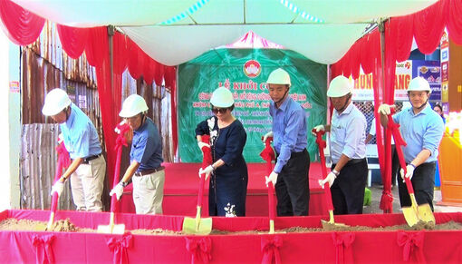 TP. Châu Đốc khởi công công trình nâng cấp, mở rộng đường Sương Nguyệt Anh