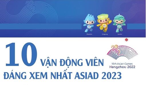 10 vận động viên đáng xem nhất ASIAD 2023