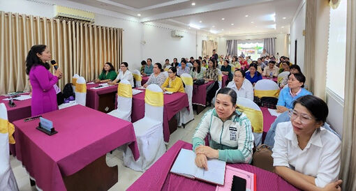 An Giang: 67 Chủ tịch, nguồn Chủ tịch hội tham gia bồi dưỡng nghiệp vụ công tác Hội Liên hiệp Phụ nữ Việt Nam