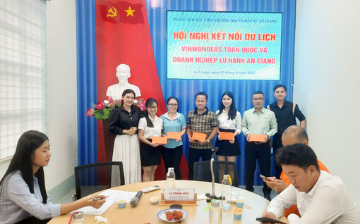 Doanh nghiệp du lịch lữ hành An Giang kết nối với VinWonders