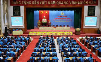 Đại hội Công đoàn tỉnh An Giang lần thứ XI tiến hành phiên làm việc thứ nhất