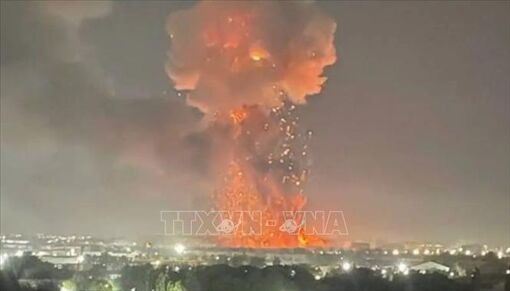 Nổ lớn gần sân bay ở thủ đô của Uzbekistan