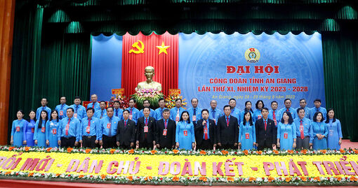 Ông Lâm Thành Sĩ được bầu giữ chức Chủ tịch Liên đoàn Lao động tỉnh An Giang khóa XI (nhiệm kỳ 2023-2028)