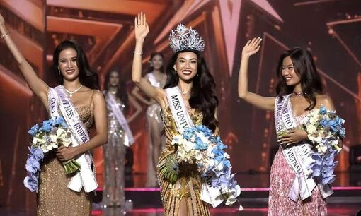 Bùi Quỳnh Hoa đăng quang Miss Universe Vietnam 2023