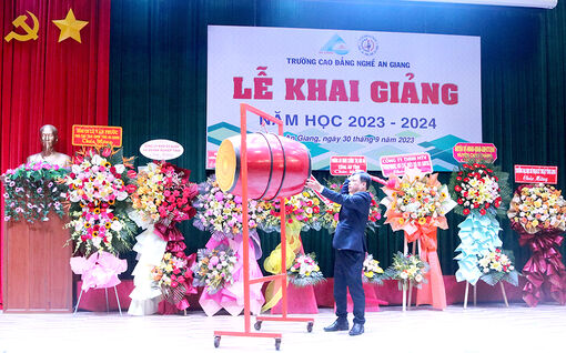 Trường Cao đẳng Nghề An Giang tổ chức Lễ khai giảng năm học 2023-2024