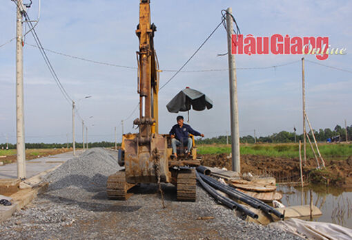 Hậu Giang: Tăng tốc tiến độ các dự án đầu tư công