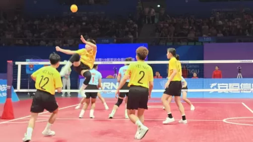 ASIAD 19: Tuyển nữ Việt Nam thắng Trung Quốc, đấu Indonesia tranh HCV cầu mây