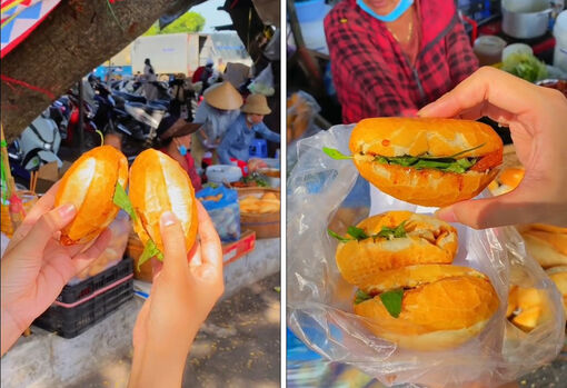 Bánh mì tí hon nổi tiếng ở Huế, giá chỉ 5.000 đồng, khách ăn vài cái mới bõ thèm