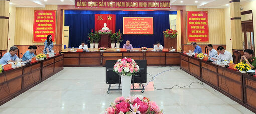 Ban Thường vụ Thành ủy Châu Đốc cho ý kiến nhiều nội dung quan trọng
