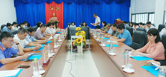 Kiểm tra, giám sát việc thực hiện nhiệm vụ công tác tuyên giáo tại huyện Châu Phú