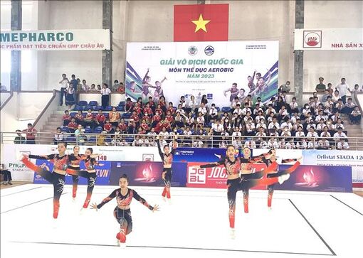 Khai mạc Giải vô địch Thể dục Aerobic quốc gia năm 2023