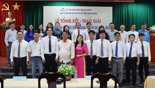 Nhiều giải pháp sáng tạo kỹ thuật tỉnh An Giang được tôn vinh khen thưởng