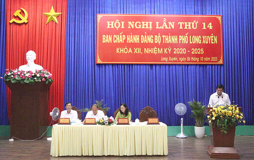 TP. Long Xuyên đồng hành cùng doanh nghiệp để phát triển địa phương
