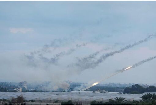 Rocket từ Gaza lao tới tấp về phía Israel