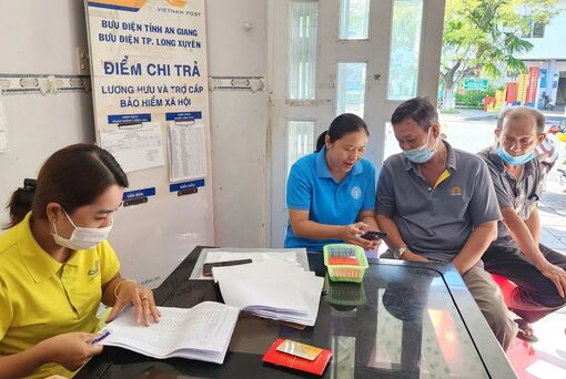 Cài đặt ứng dụng VssID cho người hưởng lương hưu, trợ cấp bảo hiểm xã hội