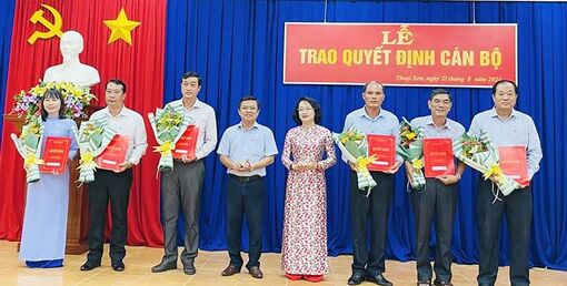 Thoại Sơn chú trọng công tác xây dựng Đảng
