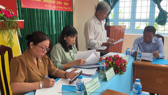 Huyện Tri Tôn triển khai công tác tổ chức đại hội MTTQ các cấp nhiệm kỳ 2024 – 2029