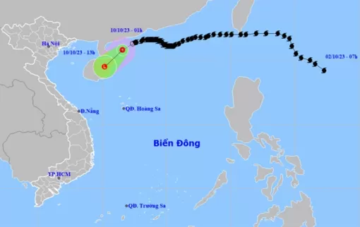 Áp thấp nhiệt đới tiếp tục suy yếu